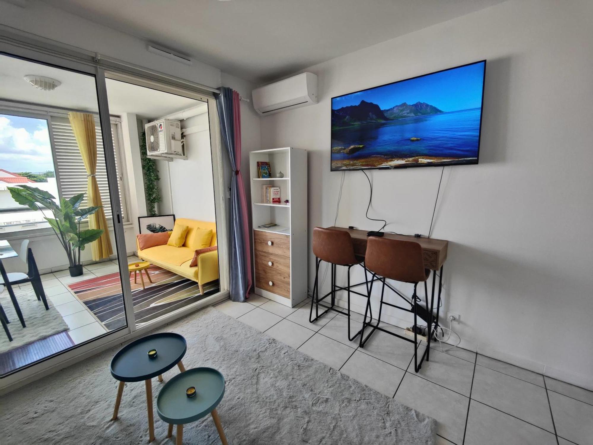 Studio Vanille - Vue Mer Saint-Denis Luaran gambar